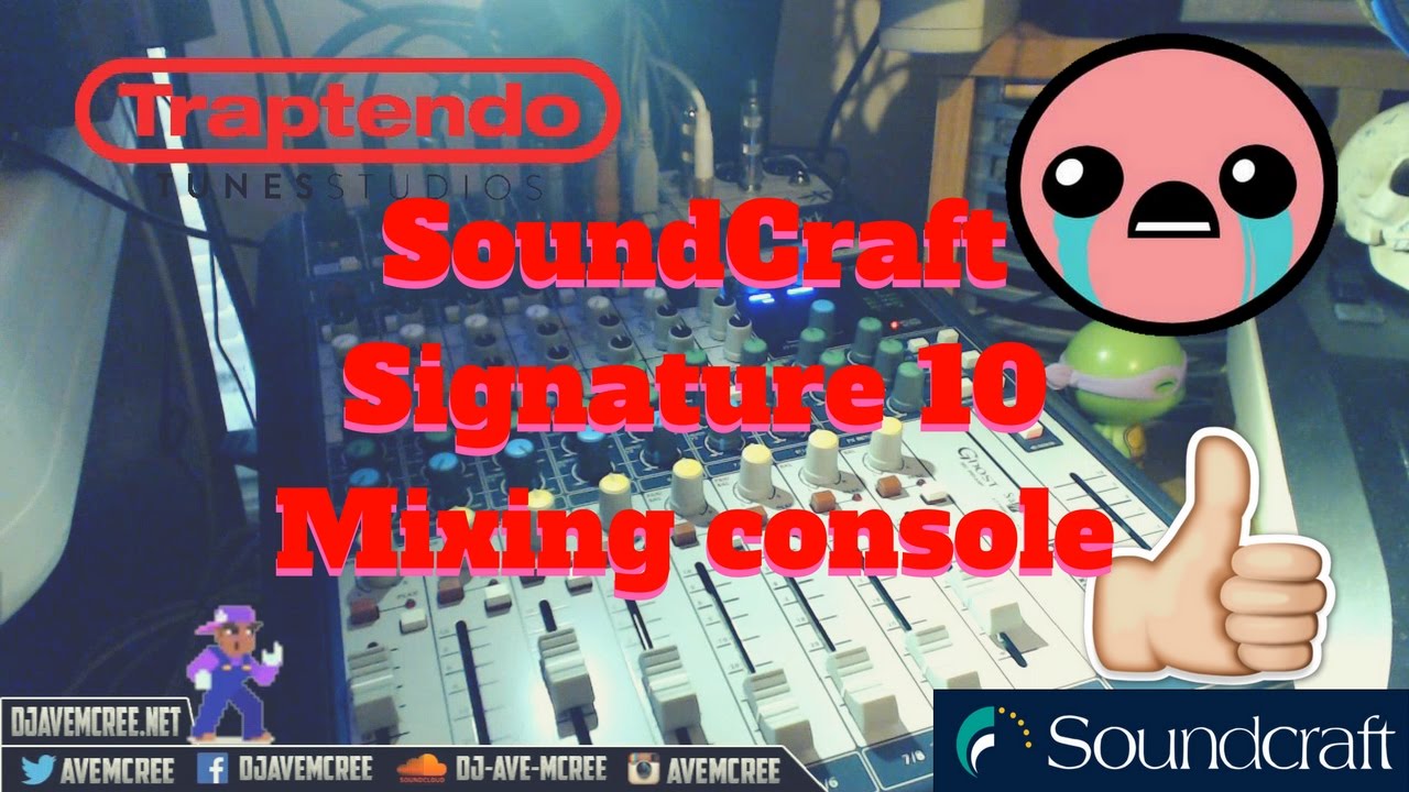 SoundCraft Signature 10 audio effects test, mixing, and review