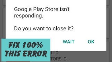 Fix 100% Google Play Store Isn