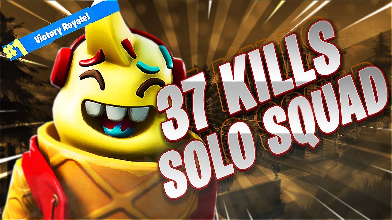 37 KILLS SOLO SQUAD | Fortnite Battle Royale Gameplay | G2 Tohaj