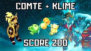 [Dofus 2.60] - Comte + Klime - Score 200 - Iop / Zobal / Eni / Panda