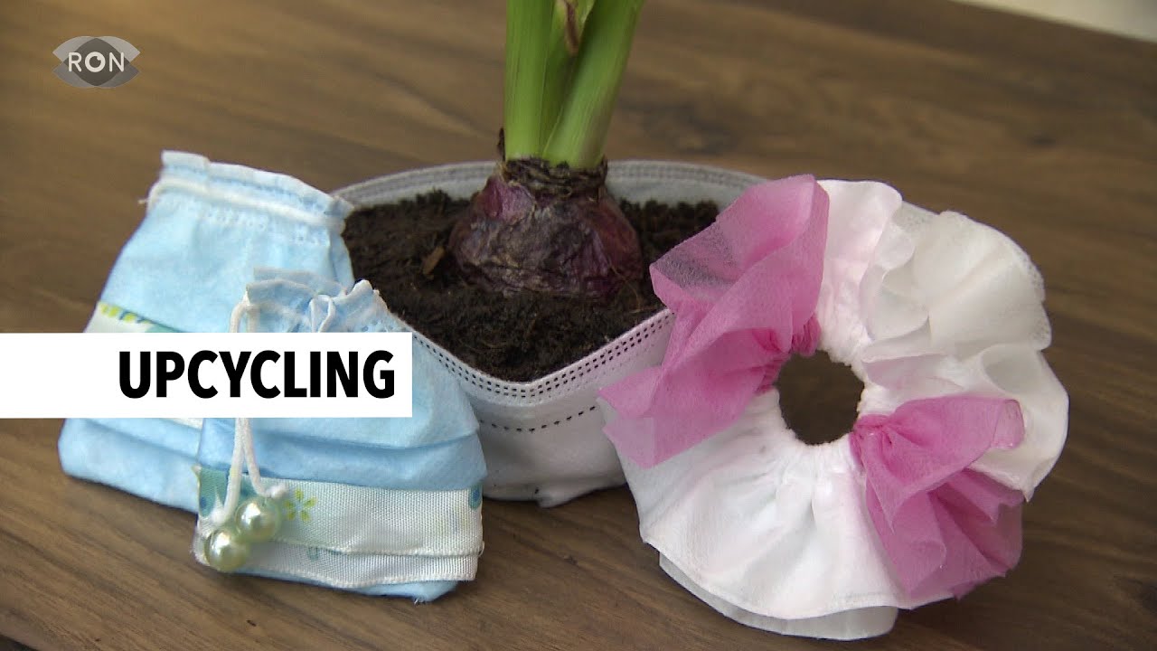Bastelideen mit gebrauchten Masken | RON TV