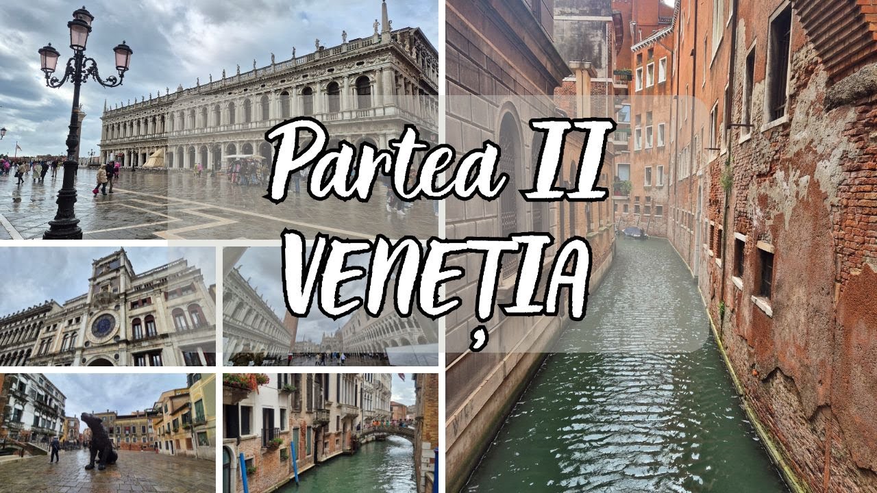 Vlog de Călătorie || Partea 2 || Veneția: Rialto, San Marco & Acqua Alta