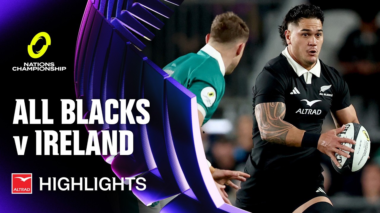 All Blacks Overpower Ireland 40-21 at Eden Park as Nations Championship Ends in Defeat for Farrell's Side