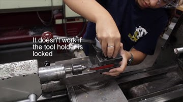 Centering a Tool-bit (Lathe)
