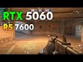 RTX 5060 CS2 | Ryzen 5 7600 + RTX 5060 Counter Strike 2