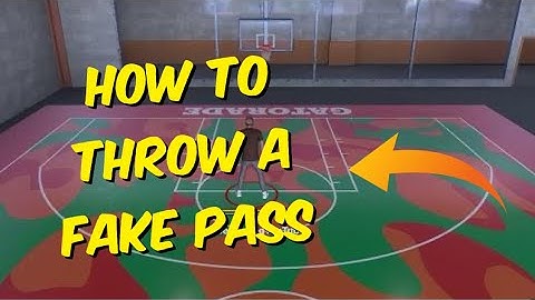 How To Throw Fake Pass In NBA 2K24