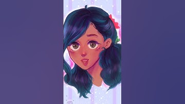 ✏️Draw with me 🌸 using my phone Note 10+ 🖌️