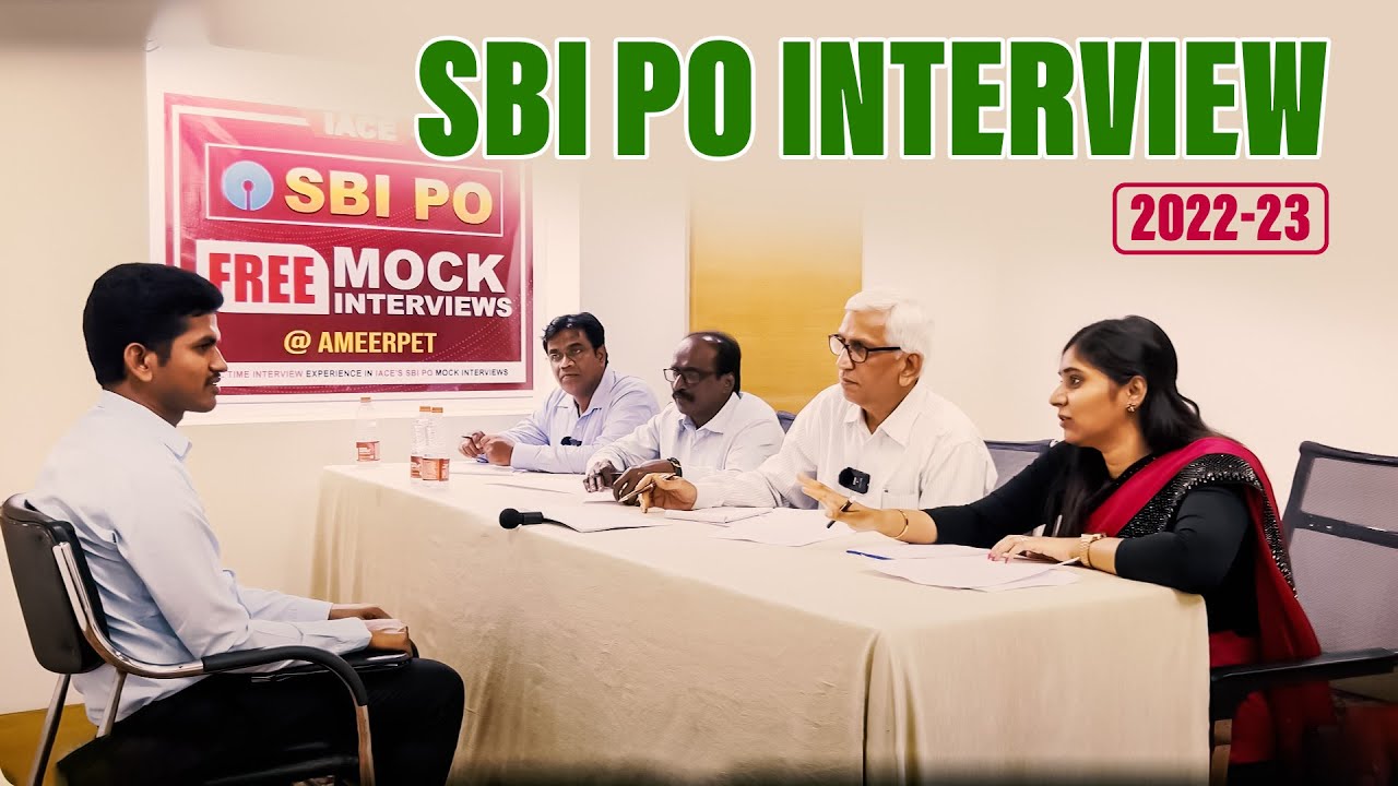SBI PO Bank Interview 2023 | Latest Bank Interview Questions & Answers | Bank Interview Tips | IACE