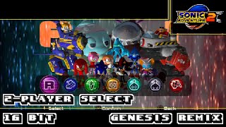 [16-Bit;Genesis]2-Player Select - Sonic Adventure 2(Commission)