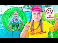 Ruby the Lifeguard Helps Bonnie Follow the Pool Playtime Rules