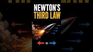 The Rule That Moves the Universe    #NewtonsThirdLaw #Physics #STEM #Motion #Force #ActionReaction