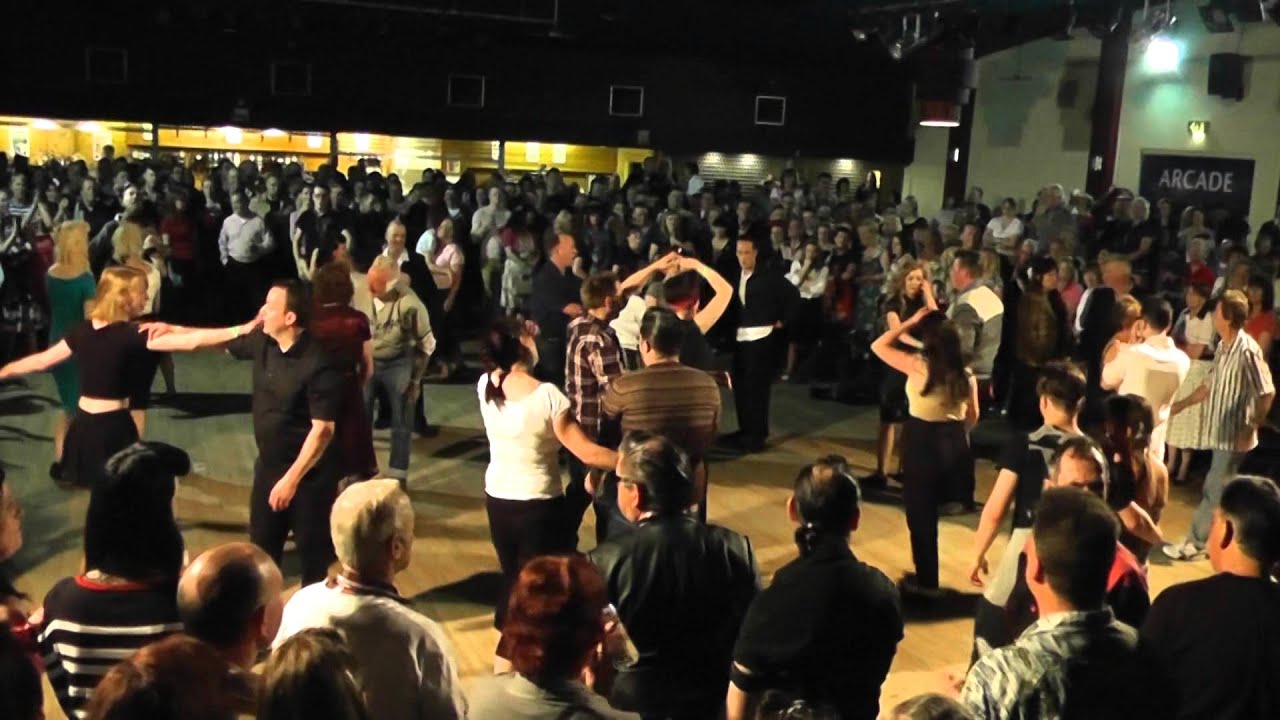 50s ROCK 'N' ROLL JIVE DANCE CONTEST Hemsby 52 May 2014