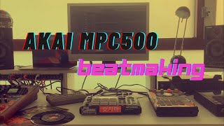 Akai MPC 500 Beat Making | Jazzy boombap