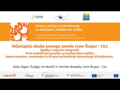 Cene Štupar | Migracije in izzivi večkulturnosti z vidika izobraževanja odraslih | EPUO 2021 forum I