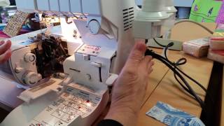 Babylock Imagine Serger Threading