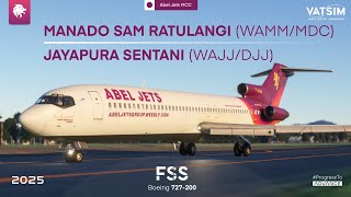 🔴 Microsoft Flight Simulator: FSS 727 - Manado to Jayapura | VATSIM Livestream 🔴
