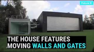 Amazing safe house transforms itself into solid impenetrable fortress in seconds at touch of button