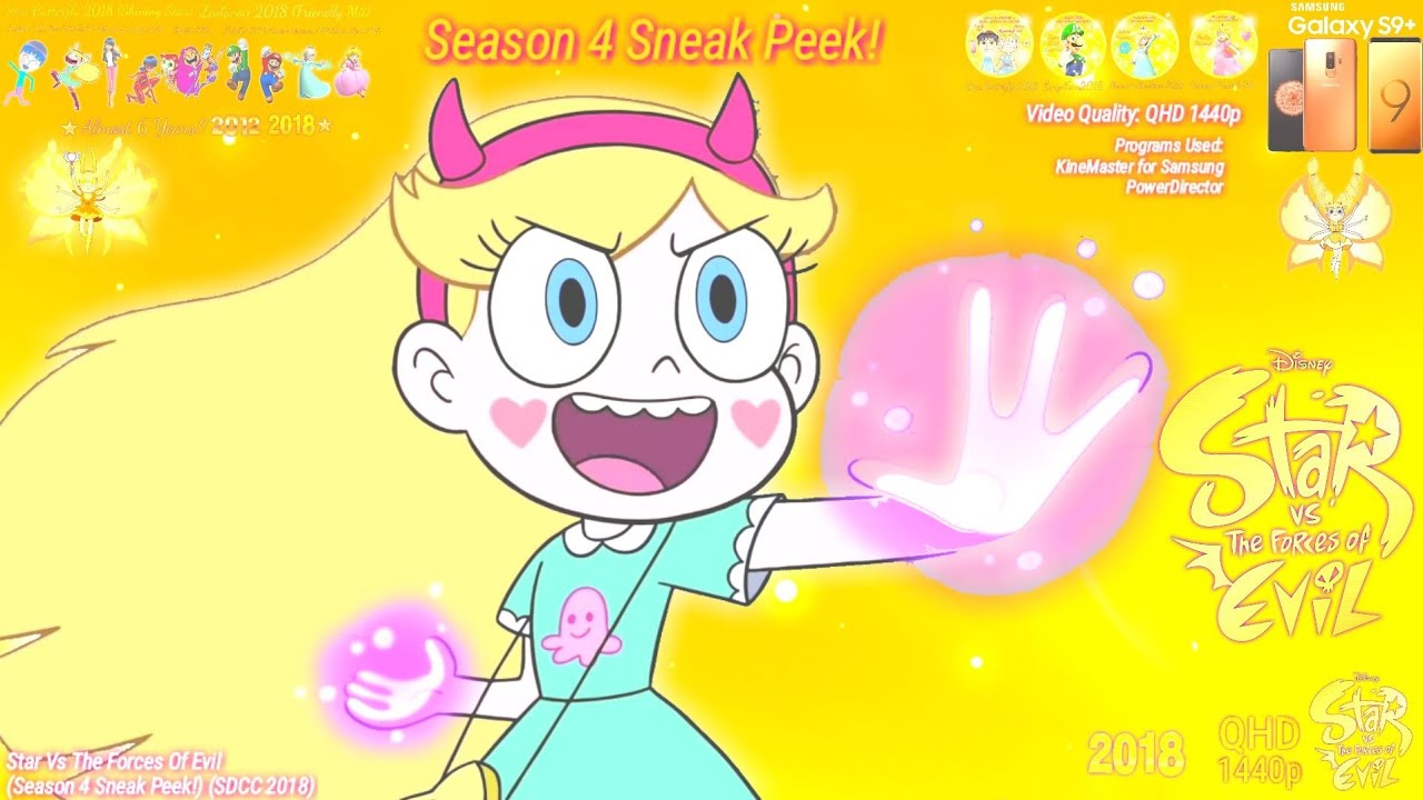 Star Vs The Forces Of Evil (Season 4 Sneak Peek!) (SDCC 2018) (QHD 1440p)