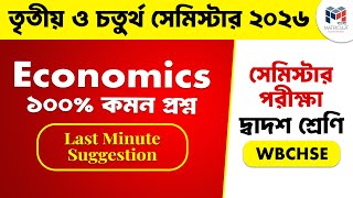 HS 2026 Semester 3 & 4 Economics 100 MCQ revealed!