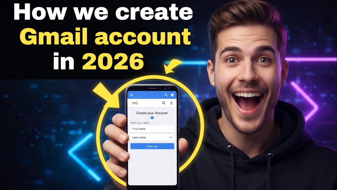 How We Create Gmail Account in 2026 | Gmail Account Kaise Banaye | Uzair Tech