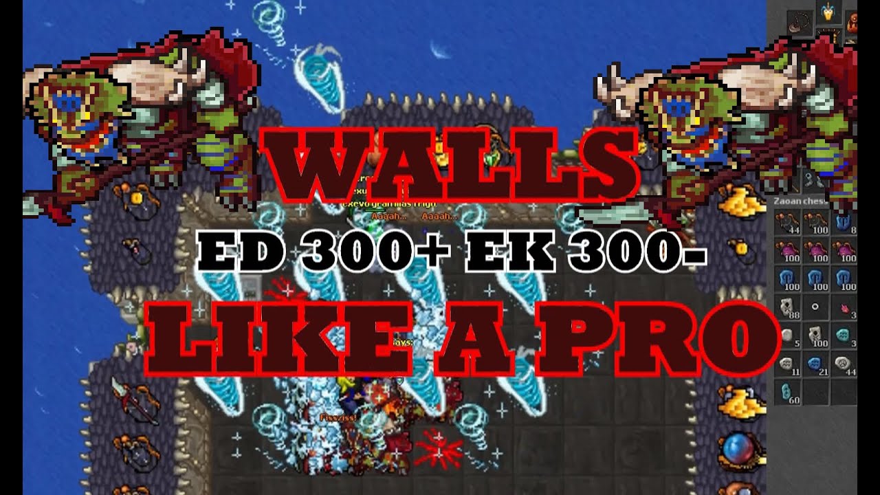 [TIBIA] CROCOSLAM - WALLS LIKE A PRO - YouTube