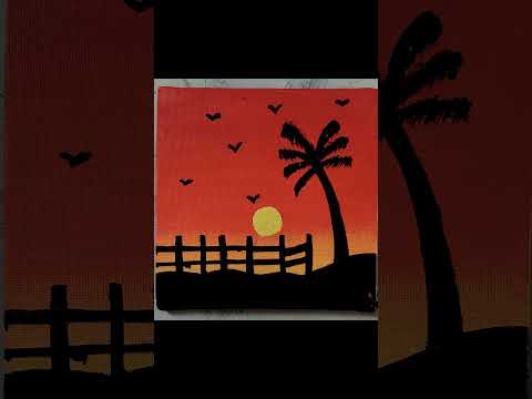 Canvas Painting🎨 #art by Ayush Arts Studio 