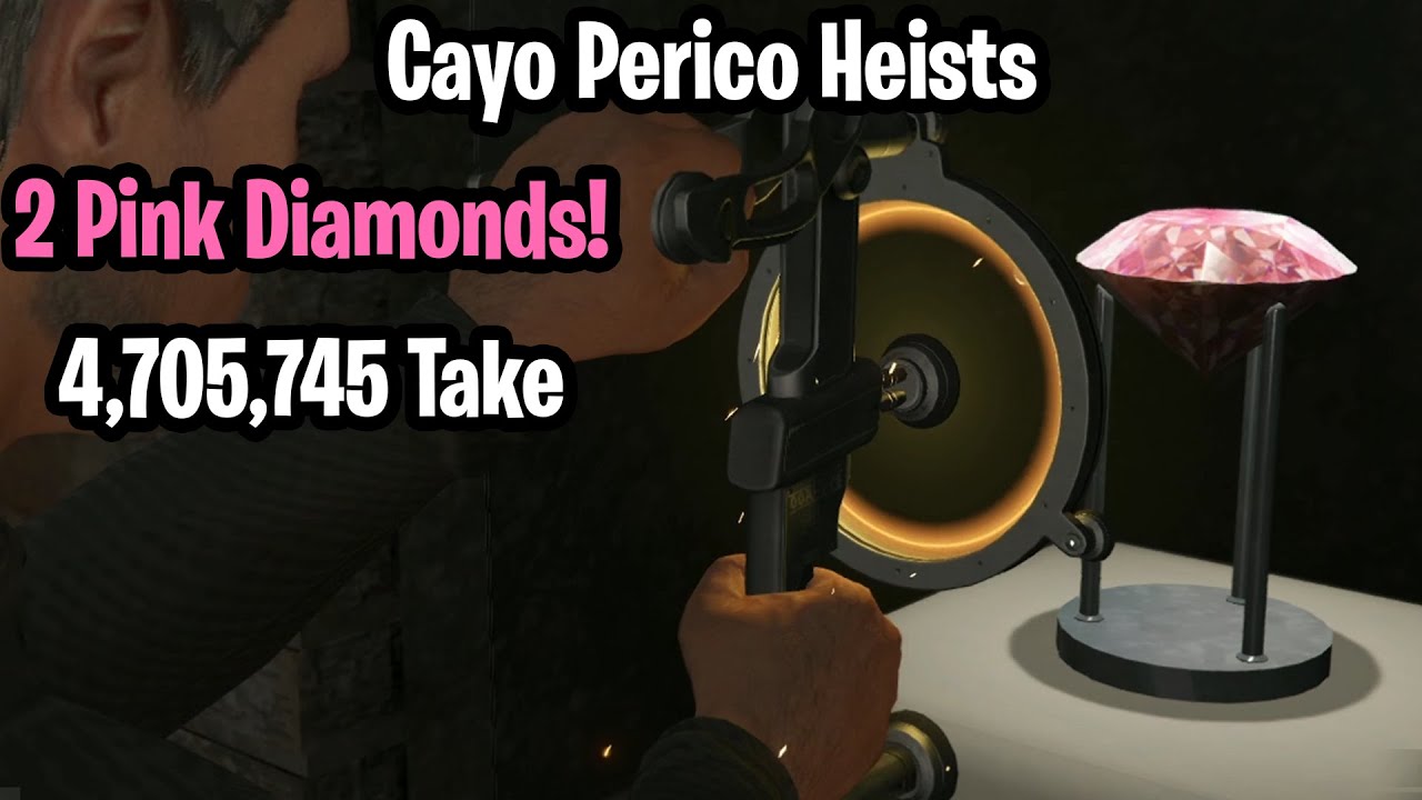 2 Pink Diamonds Together The Cayo Perico Heists 4,705,745 Take YouTube