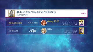 Superstar Starship  Fire  Feat Jinsil  Mad Clown  Hard  3 Star  Perfect Combo