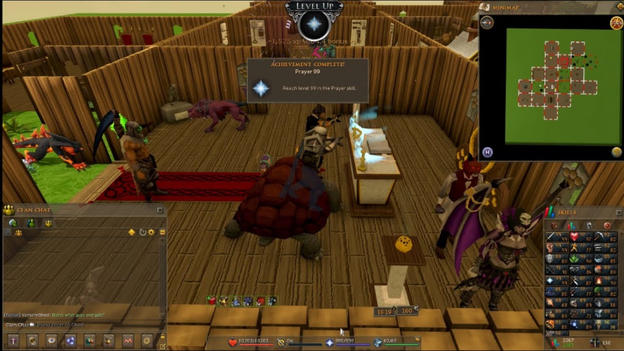 My 3rd 99 In RS3 Prayer YouTube