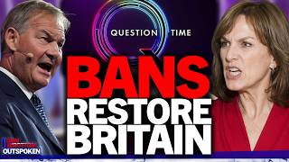 "Cancer on society" Rupert Lowe erupts at Fiona Bruce after BBC bans Restore from Question Time