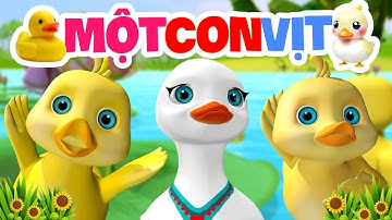 Một Con Vịt - Chú Ếch Con - Một Con Vịt Xòe Ra Hai Cái Cánh ♫ Nhạc Thiếu Nhi Con Vịt Cho Bé