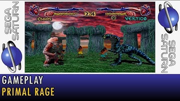 [Sega Saturn] Primal Rage [4K, PAL, OSSC 4X]