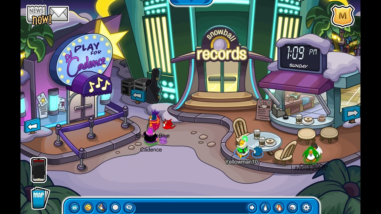 Club Penguin Atake: Cadence Meetup! Music Jam 2025! (AS3) June 15,2025!