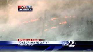 Brush Fire Closes I-95