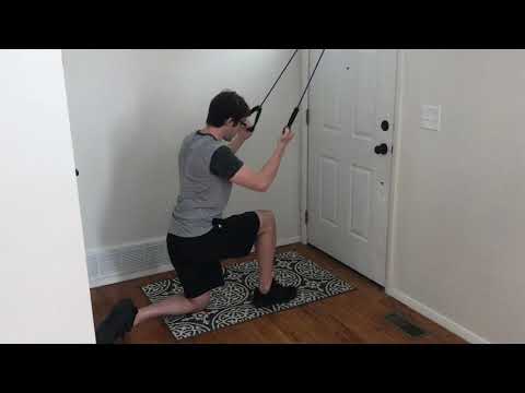 Supinated Grip Lat Pulldown With Resistance Band