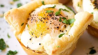 Egg, Bacon, and Ricotta Breakfast Cups