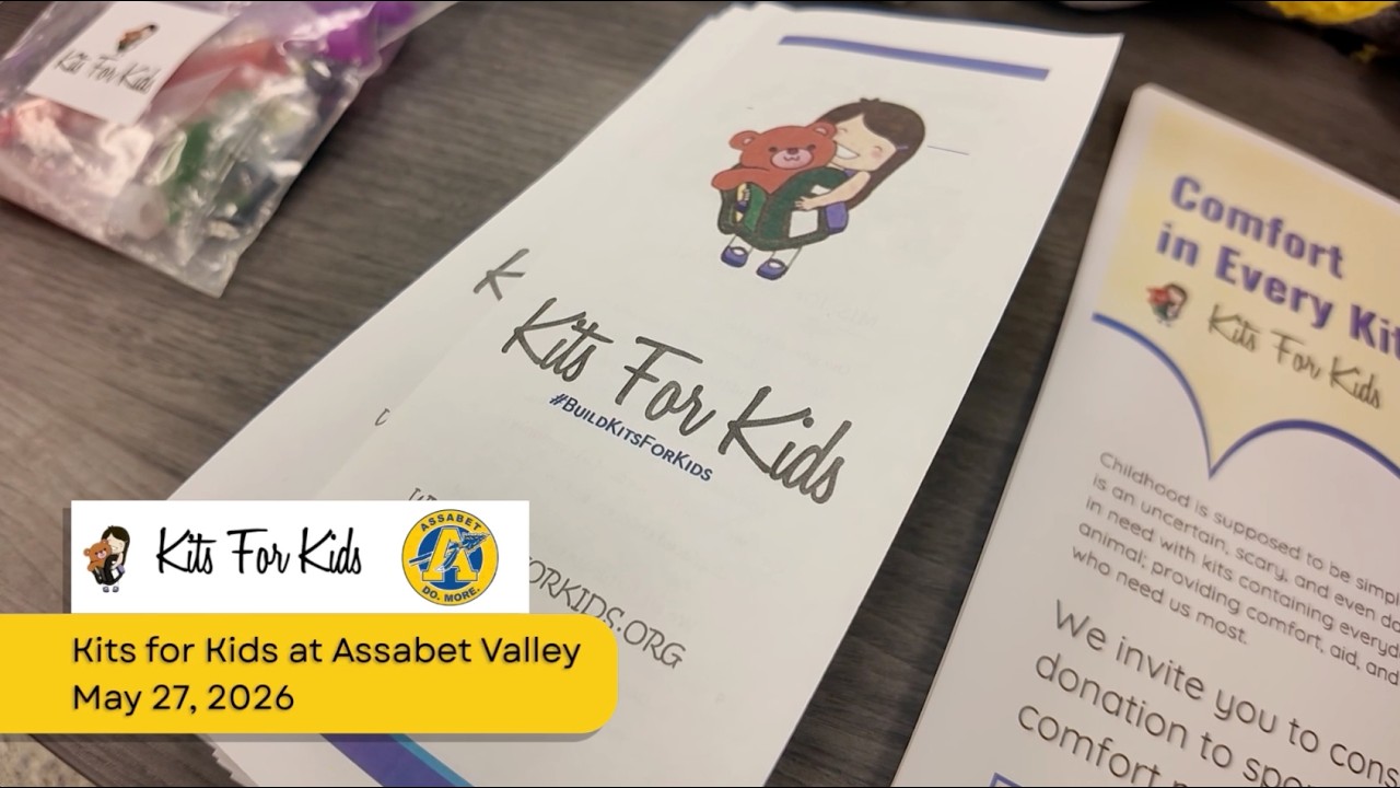 Kits for Kids Building Event at Assabet Valley Presentation