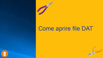 Come aprire file DAT