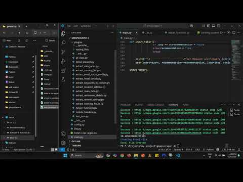 Google Maps Scraper with Python | No Selenium | Termux Support | Extract Business Data + Reviews