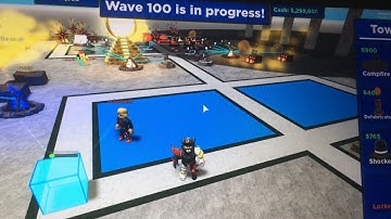 Wave 100 Is So Hard | Cube Defence Roblox