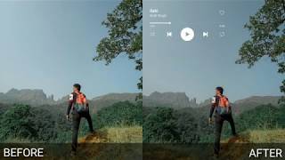 How to add Music Player in Photo | Full Tutorial | Lightroom and Snapseed | Ashish Shinde screenshot 5