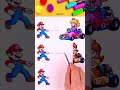 The Super Mario Galaxy Movie Paper Matching Crafts Puzzle #supermariogalaxy
