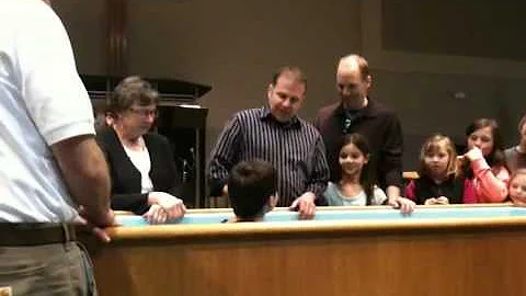 Nicholas Finley baptism at liberty bible church