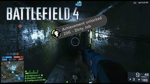 Battlefield 4: Second Assault - Caspian Border SECRET TUNNEL & Tower Exploding: Achievement