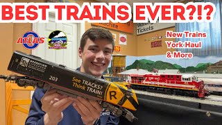 The Nicest O Gauge Trains Ever?!? York Haul & More!