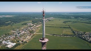 БОТИНСКАЯ ТЕЛЕРАДИОВЫШКА, ШАТУРА, МОСКОВСКАЯ ОБЛАСТЬ, 4K