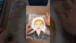 2nd Grade Presidential Self-Portraits: Adding Color and Value to Our Background