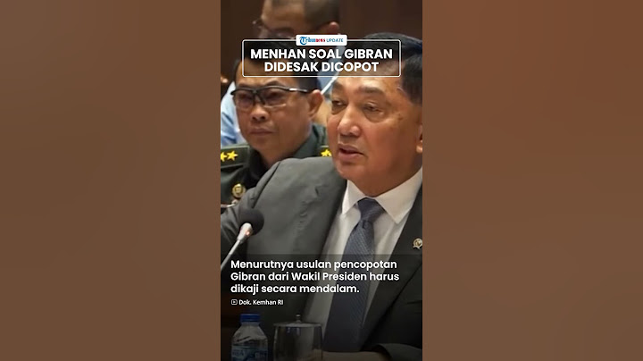 Respons Menhan soal Jenderal Purnawirawan TNI Minta Prabowo Segera Copot Gibran dari Jabatan Wapres