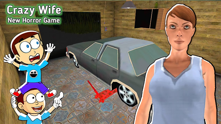 Crazy Wife Car Escape - New Horror Game | Shiva and Kanzo Gameplay