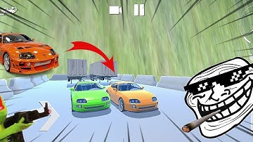Car Crash Simulator: Accident -Mountain Gameplay(iOS, Android)